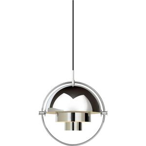 GUBI Multi-Lite pendel Ø:36 cm Chrome Base - Chrome skærm