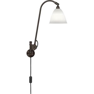 GUBI Bestlite BL6 væglampe Ø:16 cm - Black Brass base