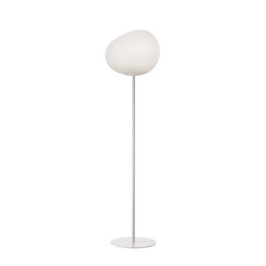 Foscarini Gregg Gulvlampe Large H: 186cm - Hvid/Hvid