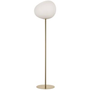 Foscarini Gregg Gulvlampe Large H: 186cm - Guld/Hvid