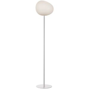 Foscarini Gregg Gulvlampe Medium H: 151cm - Hvid/Hvid