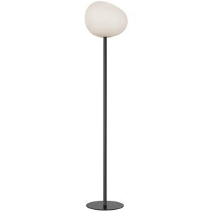 Foscarini Gregg Gulvlampe Medium H: 151cm - Grafit/Hvid