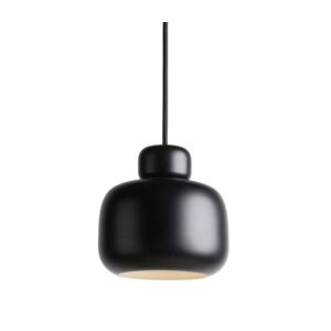 Woud Stone Pendant S Ø: 16 cm - Black