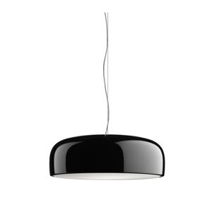 FLOS Smithfield Suspension Pro Pendant DALI Dimmable Ø: 60 cm - Glossy Black