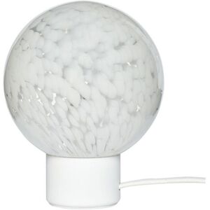 Hübsch Cloud Bordlampe Ø:15cm - Hvid/Metal/Glas