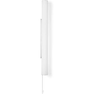 Ferm Living Vuelta Wall Lamp H: 100 cm - White/Stainless Steel