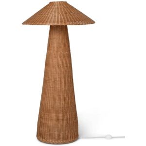 Ferm Living Dou Floor Lamp H: 131 cm - Natural