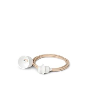 Ferm Living Fabric Cord Set Pendant L: 200 cm - Sand