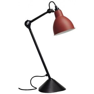 DCW Editions Lampe Gras N205 Bordlampe Rund H: 59cm - Sort/Rød