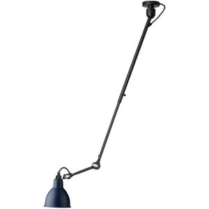 DCW Editions Lampe Gras N302 Pendel Rund H: 92cm - Sort/Blå