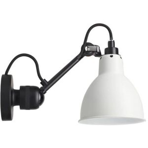 DCW Editions Lampe Gras N304CA Væglampe Rund m. Ledning H: 14cm - Sort/Hvid