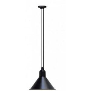 DCW Editions Lampe Gras N322 XL Pendel Konisk Les Acrobates De Gras H: 300cm - Sort/Sort