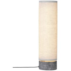 GUBI Unbound Bordlampe H: 45 cm - Natural Canvas/Grey Marble