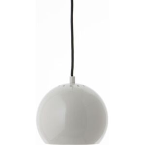 Frandsen Lighting Ball Pendant 1115 Ø: 18 cm - Glossy Pale Grey OUTLET