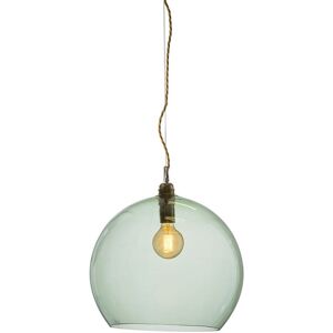 EBB & FLOW Rowan Pendant Lamp XL Ø: 39 cm - Forest Green/Gold