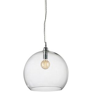 EBB & FLOW Rowan Pendant Lamp XL Ø: 39 cm - Clear/Silver