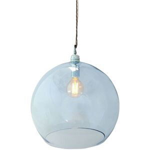 EBB & FLOW Rowan Pendant Lamp XL Ø: 39 cm - Topaz Blue/Silver