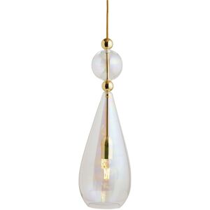 EBB & FLOW Smykke Pendant Lamp L Ø: 18 cm - Chameleon/Gold