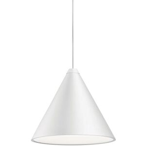 FLOS String Light Cone med roset inkl. 12 m ledning - Hvid