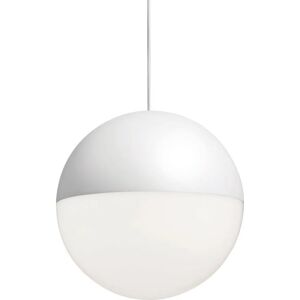 FLOS String Light Sphere med roset inkl. 12 m ledning - Hvid