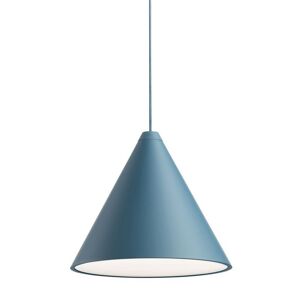 FLOS String Light Cone med gulvbase inkl. 12 m ledning - Blå