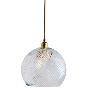 EBB & FLOW Rowan Pendant Lamp Crystal L Ø: 28 cm - Swirl/Gold