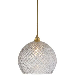 EBB & FLOW Rowan Pendant Lamp Crystal L Ø: 28 cm - Small Check/Gold