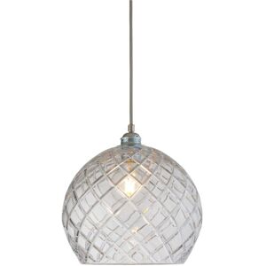 EBB & FLOW Rowan Pendant Lamp Crystal L Ø: 28 cm - Medium Check/Silver