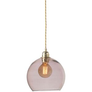 EBB & FLOW Rowan Pendant Lamp M Ø: 22 cm - Obsidian/Gold