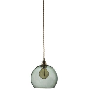 EBB & FLOW Rowan Pendant Lamp M Ø: 22 cm - Forest Green/Gold