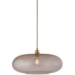 EBB & FLOW Horizon Pendant Lamp XL Ø: 45 cm - Obsidian/Gold