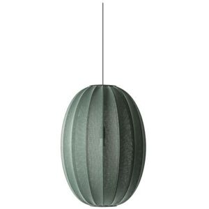 Made By Hand Knit-Wit Oval High Pendant Ø: 65 cm - Tweed Green