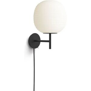 New Works Lantern Wall Lamp Ø: 25 cm - Frosted White Opal Glass