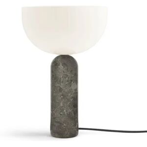 New Works Kizu Table Lamp Ø: 30 cm - Gris Du Marais / White Acrylic