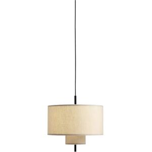 New Works Margin Pendant Lamp Ø: 50 cm - Beige/Black