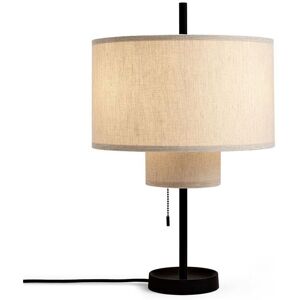 New Works Margin Table Lamp Ø: 36 cm - Beige/Black