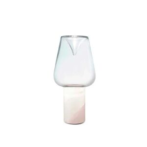 Lampefeber Aella Thin T Bordlampe Ø: 17 cm - Transparent/Onyx