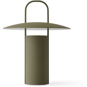 Audo Copenhagen Ray Table Lamp Portable H: 23,5 cm - Dusty Green