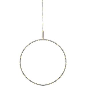 Sirius Liva Circle Small 60 LED lys - Sølv