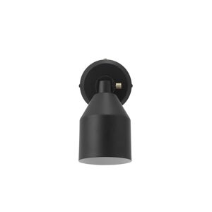 Normann Copenhagen Klip Væglampe H: 15,8 cm - Sort