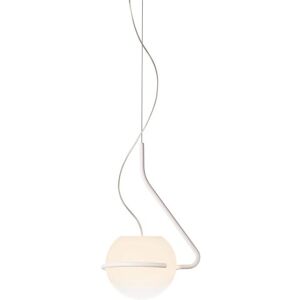 Foscarini Tonda Pendel Stor H: 60 cm LED - Hvid/Hvid