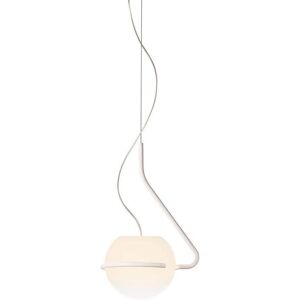 Foscarini Tonda Pendel Lille H: 46 cm LED - Hvid/Hvid