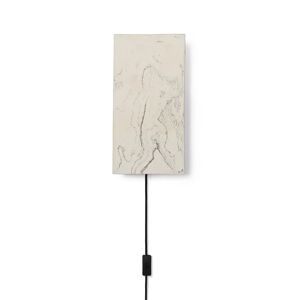 Ferm Living Argilla Wall Lamp H: 40 cm - Marble White