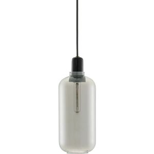 Normann Copenhagen Amp Pendel Large H: 26cm - Smoke/Sort