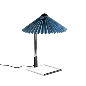 HAY Matin Table Lamp Small H: 38 cm - Mirror/Placid Blue