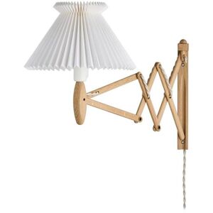 Le Klint SAX Wall Lamp Anniversary Edition D: 60 cm - Nature Oak/Brass Fitting