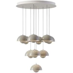 &Tradition Flowerpot VP10 Chandelier 10 Pendler - Grey Beige