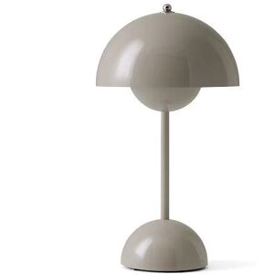 &Tradition Flowerpot VP9 Bordlampe H: 29,5 cm - Grey Beige