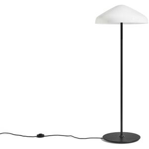 HAY Pao Glass Floor Lamp H: 120 cm - White/Opal Glass