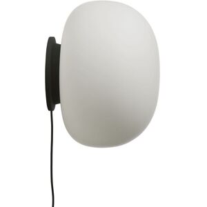 Frandsen Supernate Wall Lamp Ø: 38 cm - Opal White/Black